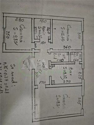 Apartament 3 camere decomandate Bistrita Lac parter,77000E - imagine 8
