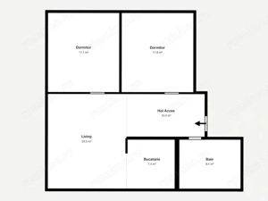 Apartament 3 Camere - Dumbravita - 0% COMISION  - imagine 18