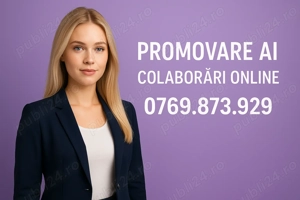 Promovare Modele Prin A.I. (Unici In Domeniu)