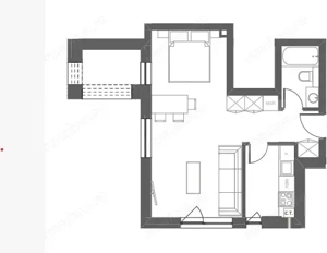 Apartament 2 camere, finisat, balcon, garaj, zona Somesului
