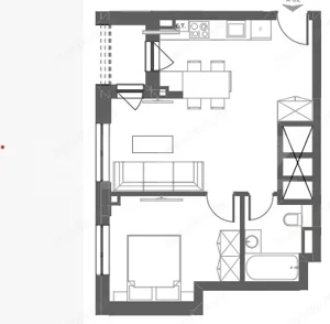 Comision 0%! Apartament 2 camere, finisat, balcon, garaj, zona Somesului - imagine 7