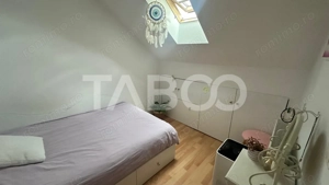 Apartament la mansarda 80 mpu mobilat utilat zona Rahovei Sibiu - imagine 6