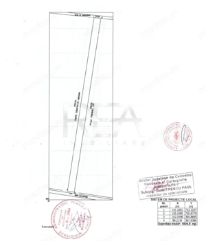 Teren pretabil constructii industriale Drum intre Tarlale