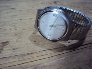 ceas Swatch Swiss Made cadran metalic - imagine 2