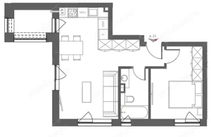 Apartament 2 camere, finisat, balcon, garaj, zona Somesului