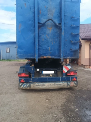 Scania G440 cu sistem abrollkipper plus remorca HUFFERMANN - imagine 8