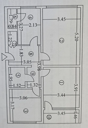 Proprietar, vand Apartament 3 camere dec. Et. 1 4 Romancierilor, Drumul Taberei
