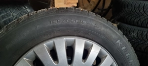 Roti iarna 195/65/15 prindere 5x112 skoda,audi,vw,seat - imagine 8