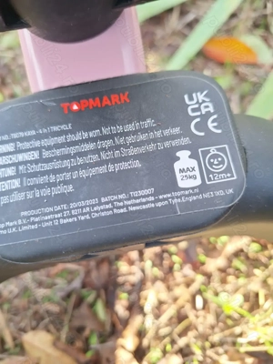 Tricicleta pentru copii firma TopMark - imagine 4