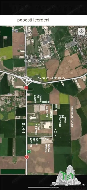 Teren Popesti-Leordeni pentru dezvoltare