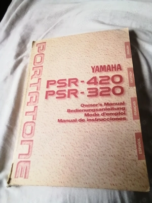 Manual de pian electric, keyboard, Yamaha psr 420