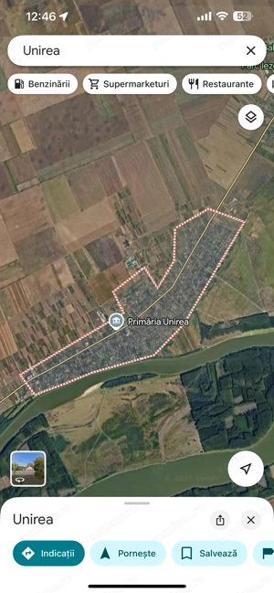 Teren 1150mp intravilan in centrul comunei Unirea Calarasi