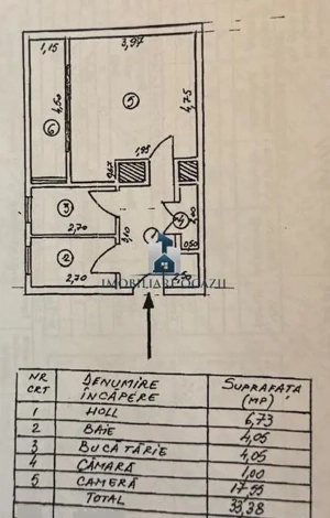 Vanzare Garsoniera Decomandata Bd.Alexandru Obregia