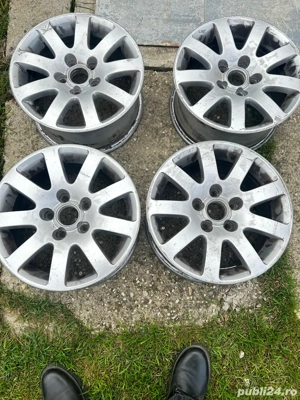 vand set jante si cauciucuri de vara 195 65 15 - imagine 2 vand set jante si cauciucuri de vara 195 65 15 - imagine 2