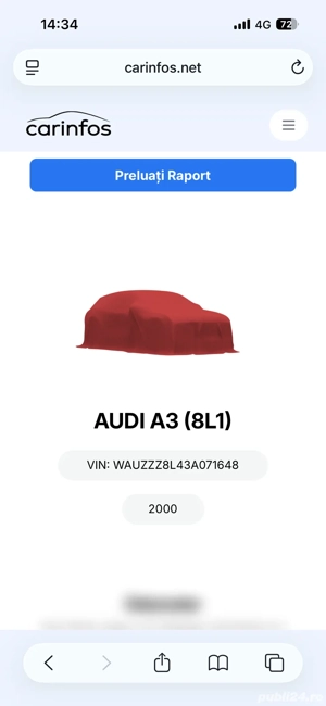 vand audi a3 8L - imagine 5