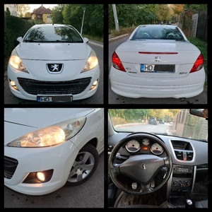 Peugeot 207 CC*Af.2012*1.6 Benzină*120 Cp*Decapotabil*Euro 5! - imagine 8