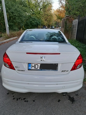 Peugeot 207 CC*Af.2012*1.6 Benzină*120 Cp*Decapotabil*Euro 5! - imagine 6