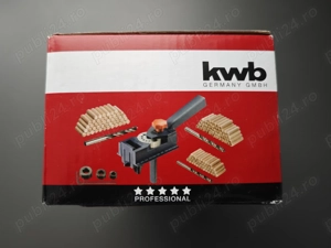 Dispozitiv pentru dibluire KWB, 158 de piese - imagine 3