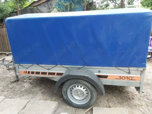 Remorca Auto 750 KG Boro + prelata