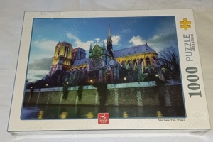 Puzzle Deico - Franta, Notre Dame, 1000 piese - NOU (45 - 40 lei)