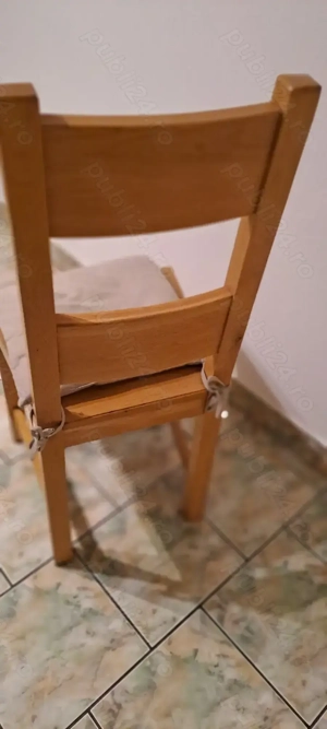 Vând scaun lemn masiv fag