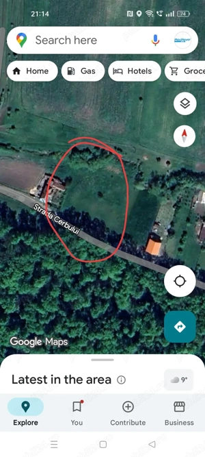 Teren intravilan pentru casa casa de construit