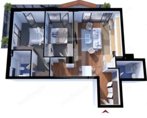 Apartament 3 camere cu terasa, zona Bazei Sportive Gheorgheni - imagine 13