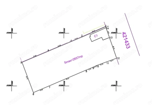 Teren 2.657 mp – toate utilitatile– Urseni, Moșnița Nouă - imagine 3