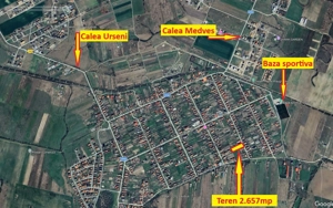 Teren 2.657 mp – toate utilitatile– Urseni, Moșnița Nouă - imagine 9