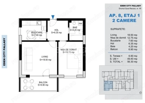 2 Camere Direct Dezvoltator Finisaje Premium 