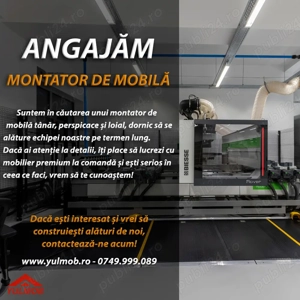 Yulmob - Angajăm Șofer Montator Mobilă Bacău