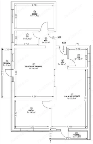 Spatiu comercial104mp, 4 locuri de parcare, Dumbravita - imagine 6