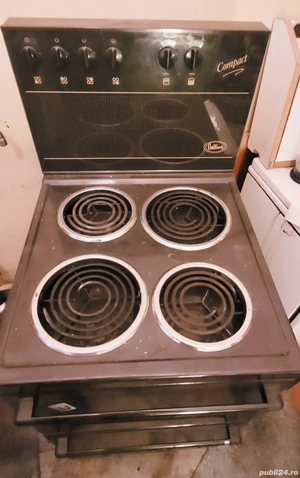 Aragaz electric Belling, gri închis