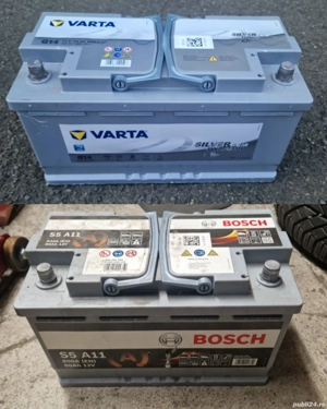 Varta Silver A G M 12 V 95A 850A Made Germany  In stare buna - imagine 4