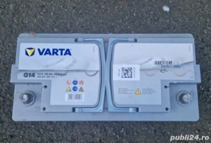 Varta Silver A G M 12 V 95A 850A Made Germany  In stare buna - imagine 2