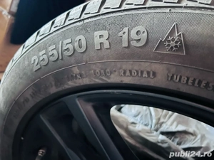 Jante negre + anvelope BMW X5 225/50 R 19 - imagine 3