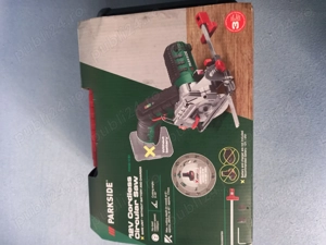 Ferastrau circular manual pe acumulator Parkside