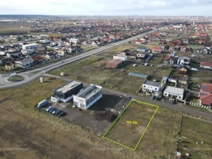 Teren cu o poziționare excelentă în Moșnița Nouă Zonă deja dezvoltată-85.000 E - imagine 2