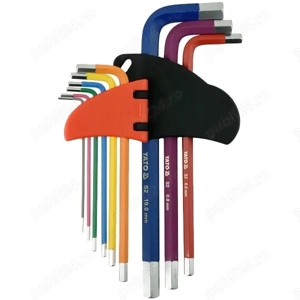 Set imbusuri, 1.5-10 mm, 9 bucati