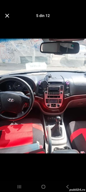 Bună ziua vând Hyundai Santa Fe 2007 - imagine 5
