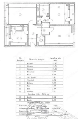 Vanzare Apartament 3 Camere Stradal Fantani Piata Unirii - imagine 7