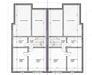 Casă modernă 192 mp, 6 camere, Living, Bucatarie, ansamblu premium - imagine 9