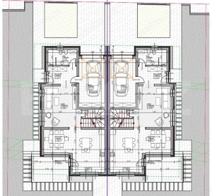 Casă modernă 192 mp, 6 camere, Living, Bucatarie, ansamblu premium - imagine 7