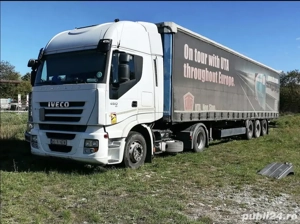 Vand camion Iveco Stralis+remorca 