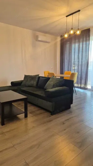 Apartament nou 2 camere, Giroc   17 mp terasă panoramică, mobilat complet, parcare proprie, 520  - imagine 4