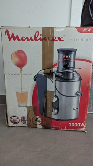 Storcator de fructe si legume Moulinex JU650D3E XXL 1000 W - imagine 2