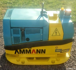 Placa compactor,diesel,AMMANN,740Kg,telecomanda,4000euro - imagine 5