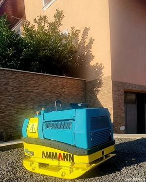 Placa compactor,diesel,AMMANN,740Kg,telecomanda,4000euro - imagine 4