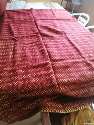 Coverturi pat din lana de oaie cusute manual!  - imagine 2