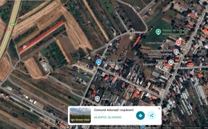 VÂND TEREN Intravilan Agricol 1800 m2 cu deschidere de 8m 